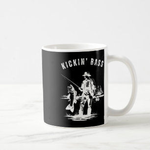 Kickin Byss Fischer Angler Fischen Lustig Outdoor  Kaffeetasse