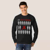 Kickin Chuckles: Karate - Sei anders als andere T-Shirt (Vorne ganz)