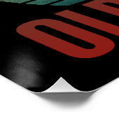 Kickin' es altes Schulkassettenband Poster (Ecke)