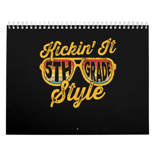 Kickin it 5. Klasse Student Lehrer Team Kalender (Titelbild)