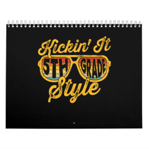 Kickin it 5. Klasse Student Lehrer Team Kalender