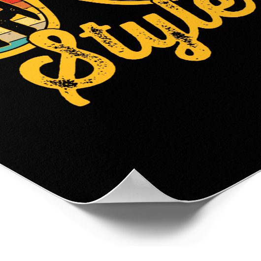 Kickin it 5. Klasse Student Lehrer Team Poster (Ecke)