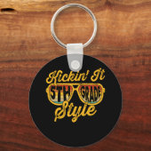 Kickin it 5. Klasse Student Lehrer Team Schlüsselanhänger (Vorderseite)