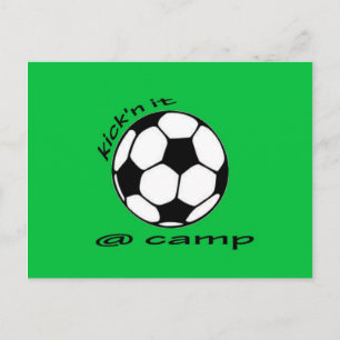 Kickin' it @ Camp Postkarte