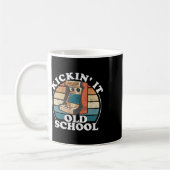 Kickin It Old School Retro 80er Arcade Game Video Kaffeetasse (Links)