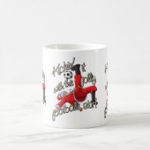 Kickin' it with Santa Kaffeetasse (Mittel)