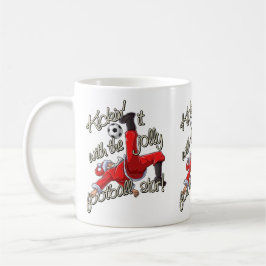 Kickin' it with Santa Kaffeetasse