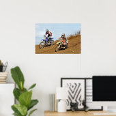 Kickin' Up Dirt Poster (Heimbüro)