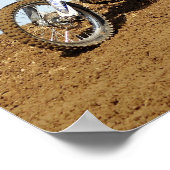 Kickin' Up Dirt Poster (Ecke)