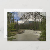 Kicking Horse River Postkarte (Vorne/Hinten)