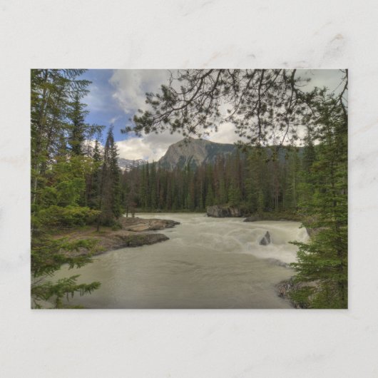 Kicking Horse River Postkarte (Vorderseite)
