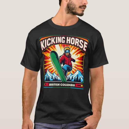 Kicking Horse T - Shirt (Vorderseite)