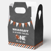 Kicking The Big One | Football 1st Birthday Geschenkschachtel (Geöffnet)