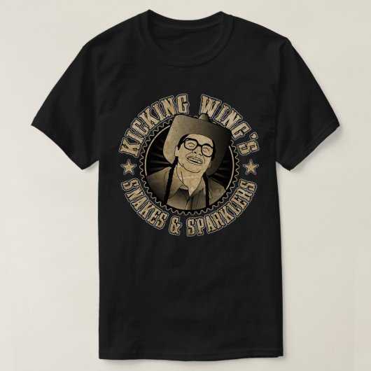 Kicking Wings Snakes Sparklers  T-Shirt (Design vorne)