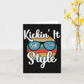 Kickin's 5. Klasse Byck to School Elementa Karte (Gelbe Blume)