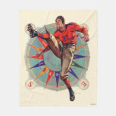 Kickoff Fleecedecke (Vorderseite)