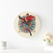 Kickoff Große Wanduhr (Zuhause)