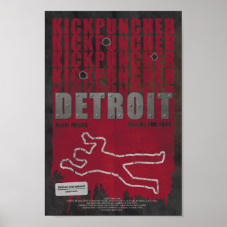 Kickpuncher: Detroit Poster