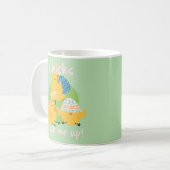 Kick's Crack Me Up! Osterklassische Tasse (Vorderseite Links)