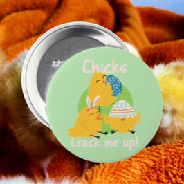 Kick's Crack Me Up! Osterknopf Button