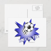 Kick's! Postkarte (Vorne/Hinten)
