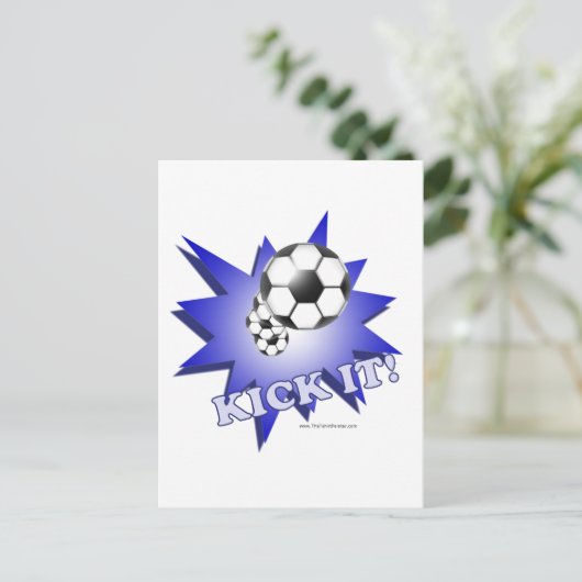 Kick's! Postkarte (Stehend Vorderseite)