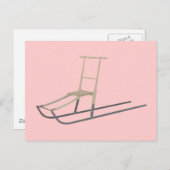 Kicksled Postkarte (Vorne/Hinten)