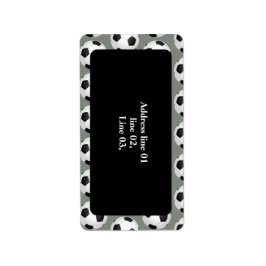 Kickstart der Feier zum 6. Geburtstag Adressaufkleber