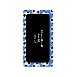 Kickstart der Feier zum 6. Geburtstag Adressaufkleber