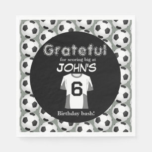 Kickstart der Feier zum 6. Geburtstag Serviette