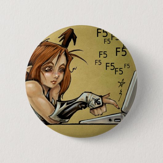Kickstarter F fünf Sophie Button (Vorderseite)
