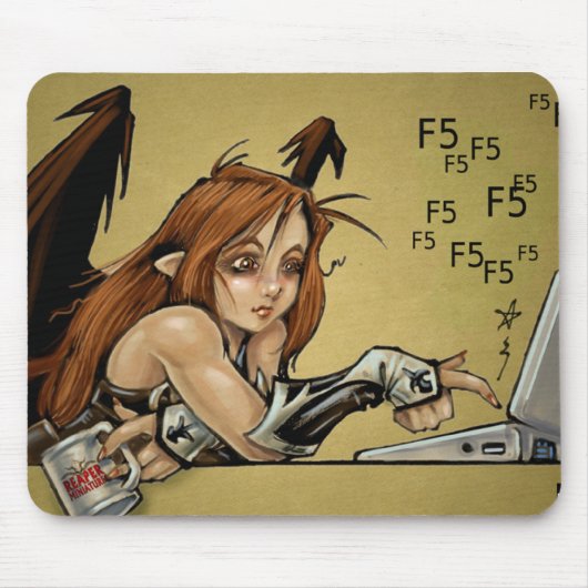 Kickstarter F fünf Sophie Mousepad (Vorne)