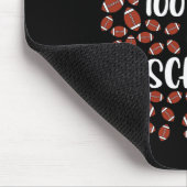 Kickte 100 Tage Fußball-Spieler-Schüler Mousepad (Ecke)