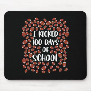 Kickte 100 Tage Fußball-Spieler-Schüler Mousepad