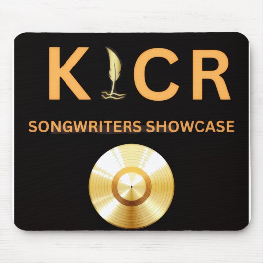 KICR Songwriters Showcase-Mausepad Mousepad (Vorne)