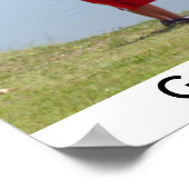 Kid 014, Gone Fishing Poster (Ecke)