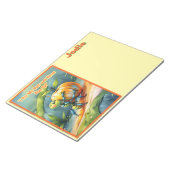 Kid Affirmation: "I Try My Best and Never Give Up" Notizblock (angewinkelt)