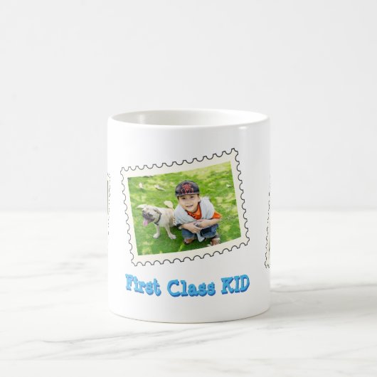 KID Bester KID je 3 benutzerdefiniertes Foto der e Kaffeetasse (Mittel)