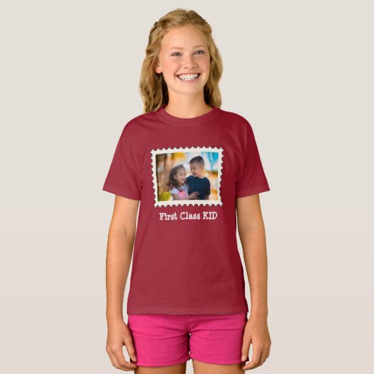 KID Bestes Kid-Foto der ersten KLASSE T-Shirt (Vorne ganz)