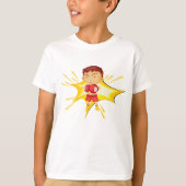 Kid Boxer in Red Gloves and Shorts T-Shirt (Vorderseite)