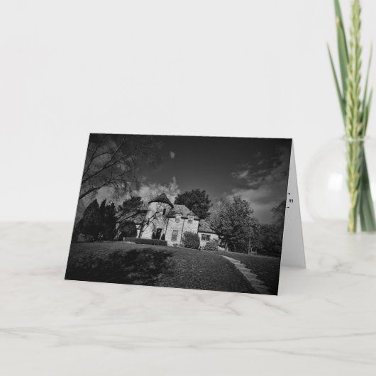 "Kid Cann Castle" Hallowe’en card Karte (Vorderseite)