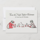 Kid danke dir Weihnachtskarte (Vorderseite)