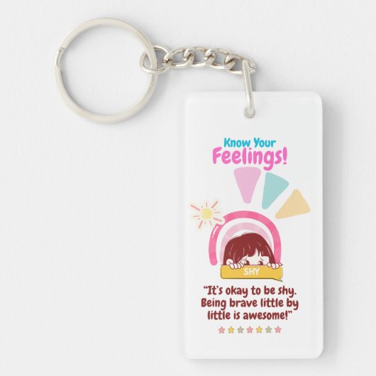 Kid Emotion Featuring Shy Schlüsselanhänger (Vorderseite)