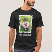 KID-Foto der ersten KLASSE Bestes Kind je nach Kun T-Shirt (Vorderseite)