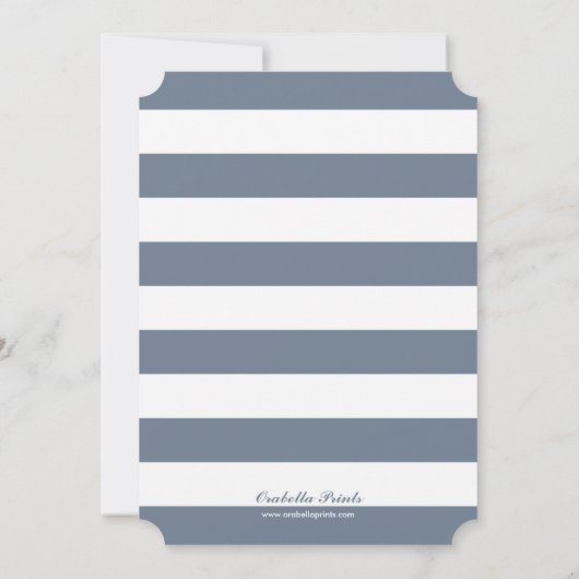 Kid Fotos Old School Classic Styling | Dusty Save The Date (Rückseite)