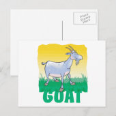 Kid Friendly Goat Postkarte (Vorne/Hinten)