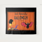 Kid Friendly Halloween Candy Party Bargain Value Wandteppich (Vorderseite (Horizontal))