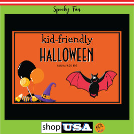 Kid Friendly Halloween Candy Party Bargain Value Wandteppich