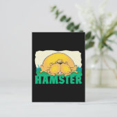 Kid Friendly Hamster Postkarte (Stehend Vorderseite)