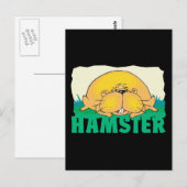 Kid Friendly Hamster Postkarte (Vorne/Hinten)